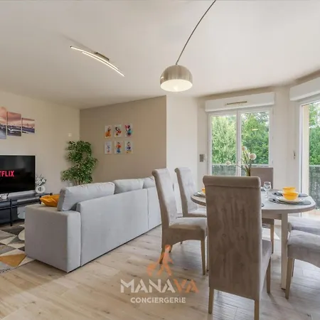 Apartmán Le Bora, 6 Pers, 10 Min Disneyland Paris Montévrain