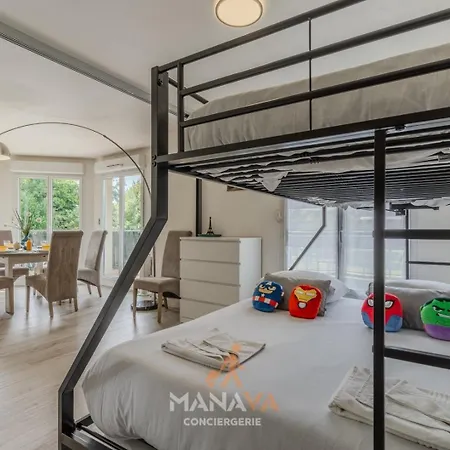 Apartmán Le Bora, 6 Pers, 10 Min Disneyland Paris